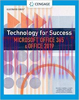 Technology for Success and Illustrated Series™ Microsoft Office 365 & Office 2019 (MindTap Cour...