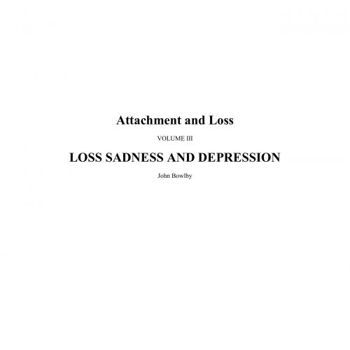 Microsoft Word - Attachment and LossIII.doc