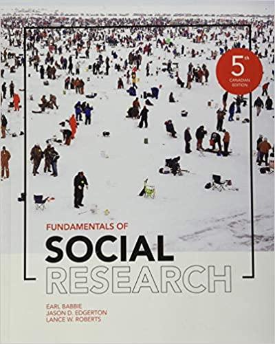 Fundamentals of Social Research, 5th Canadian Edition [Earl Babbie]