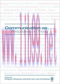 Communication as …: Perspectives on Theory (NULL) 1st Edition,