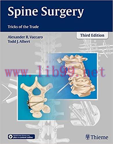 [PDF]Spine Surgery: Tricks of the Trade 3rd Edition + Videos