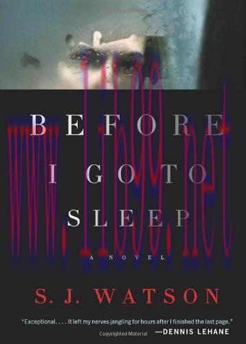 [FOX-Ebook]Before I Go to Sleep