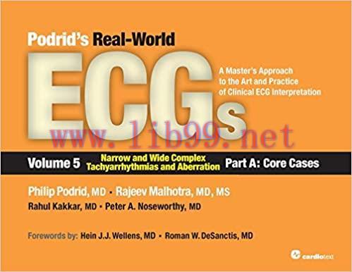 [AME]Podrid’s Real-World ECGs: Volume 5B (ORIGINAL PDF from_ Publisher)