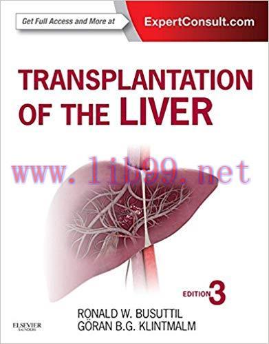[PDF]Transplantation of the Liver, 3rd Edition