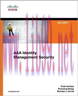 AAA Identity Management Security (Networking Technology: Security) 1st Edition,