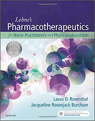 Lehne’s Pharmacotherapeutics for Advanced Practice Providers