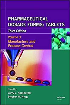 (PDF)Pharmaceutical Dosage Forms – Tablets Manufacture and Process Control (Pharmaceutical Dosa...