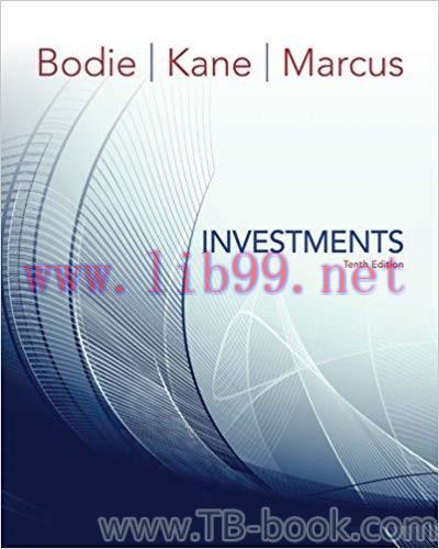 Investments 10th Edition by Bodie 课本
