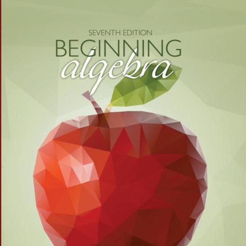 Beginning Algebra 7th Edition By Elayn Martin-Gay 120Yuan