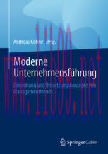 [PDF]Moderne Unternehmensführung: Einordnung und Umsetzungskonzepte von Managementtrends