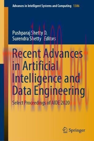 Recent Advances in Artificial Intelligence and Data Engineering