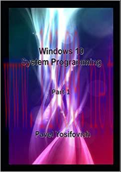 (PDF)Windows 10 System Programming, Part 1