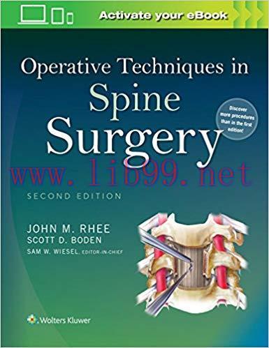 [CHM]Operative Techniques in Spine Surgery，2nd Edition
