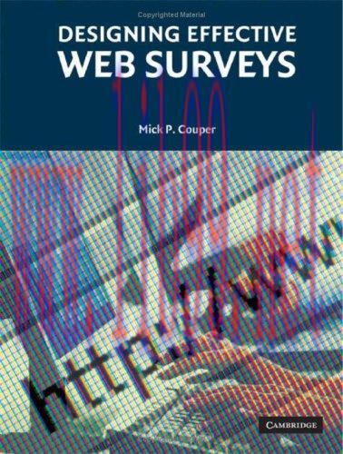 [FOX-Ebook]Designing Effective Web Surveys