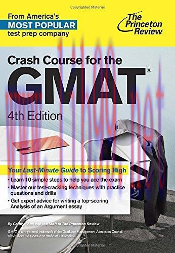 [FOX-Ebook]Crash Course for the GMAT, 4th Edition