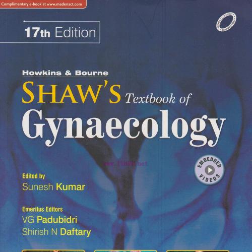 [PDF]Shaw’s Textbook of Gynecology, 17th Edition [Sunesh kumar]