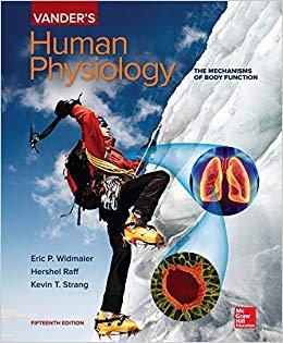 (PDF)Vander’s Human Physiology 15th Edition