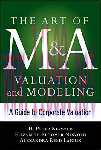 (PDF)Art of M&A Valuation and Modeling: A Guide to Corporate Valuation (The Art of M&A Series) ...