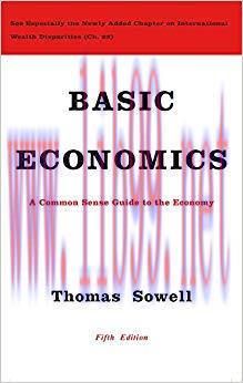 Basic Economics 5th Edition,