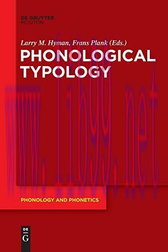 [FOX-Ebook]Phonological Typology