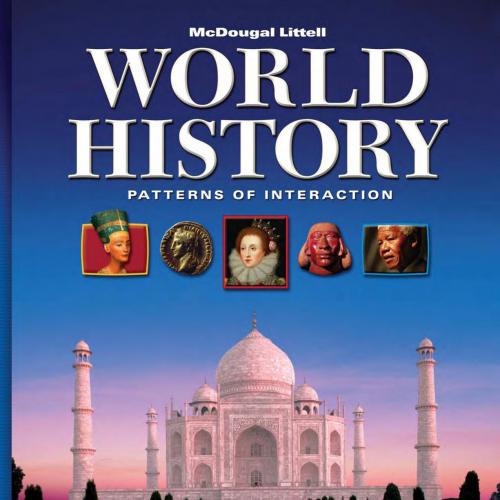 World History,Grades 9-12 Patterns of Interaction Full Survey-Mcdougal World History Patterns o...