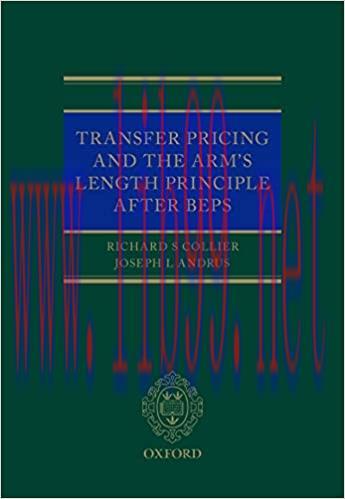 (PDF)Transfer Pricing and the Arm’s Length Principle After BEPS