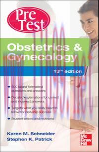 [AME]Obstetrics And Gynecology PreTest Self-Assessment And Review, Thirteenth Edition (Original...