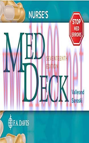 [AME]Nurse’s Med Deck, 17th Edition (Original PDF)
