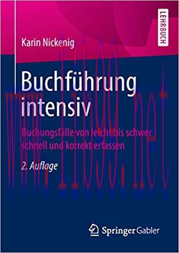 (PDF)Buchführung intensiv: Buchungsfälle von leicht bis schwer schnell und korrekt erfassen (Ge...
