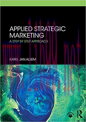 (PDF)Applied Strategic Marketing: A Step by Step Approach