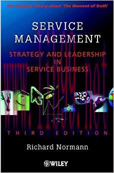 (PDF)Service Management: Strategy and Leadership in Service Business 3rd Edition