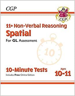 (PDF)New 11+ GL 10-Minute Tests Non-Verbal Reasoning Spatial – Ages 10-11 (with Online Edition)...
