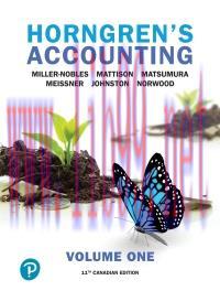[PDF]Horngren’s Accounting, Volume 1, 11th Canadian Edition [TRACIE L. MILLER-NOBLES]