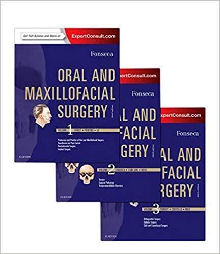 Oral and Maxillofacial Surgery 3-Volume Set 3rd Edition