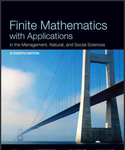 (Test Bank)Finite Mathematics with Applications In the Management,Natural,and Social Sciences,1...