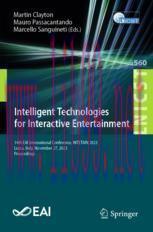 [PDF]Intelligent Technologies for Interactive Entertainment: 14th EAI International Conference,...