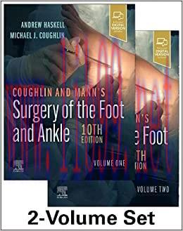 [AME]Coughlin and Mann’s Surgery of the Foot and Ankle, 2-Volume Set, 10th edition (ePub+Conver...