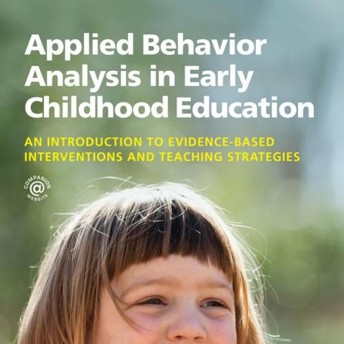 Applied Behavior Analysis in Early Childhood - Casey, Laura Baylot,Carter, Stacy L_