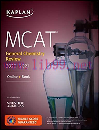 (PDF)MCAT General Chemistry Review 2020-2021: Online + Book (Kaplan Test Prep)