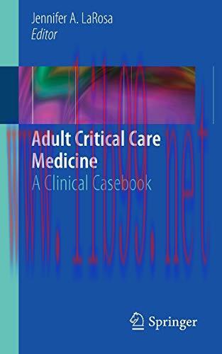 [AME]Adult Critical Care Medicine: A Clinical Casebook