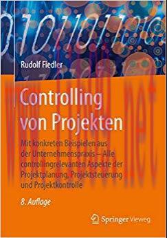 (PDF)Controlling von Projekten: Mit konkreten Beispielen aus der Unternehmenspraxis – Alle cont...