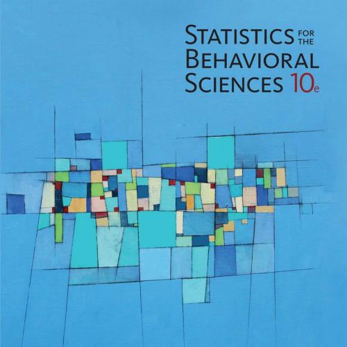 Statistics for the Behavioral Sciences