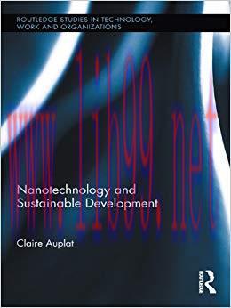 (PDF)Nanotechnology and Sustainable Development (Routledge Studies in Technology, Work and Orga...