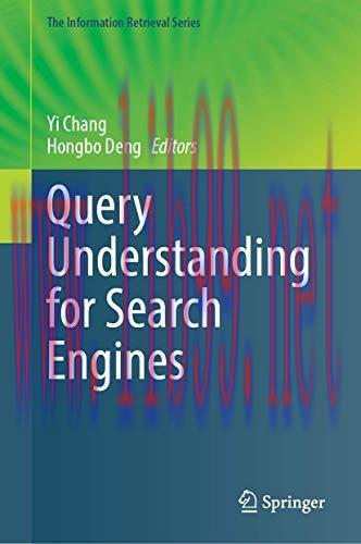[FOX-Ebook]Query Understanding for Search Engines