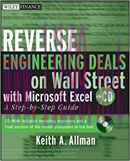 (PDF)Reverse Engineering Deals on Wall Street with Microsoft Excel: A Step-by-Step Guide (Wiley...