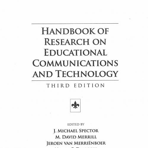 Handbook of Research on Educational Communications and Techn