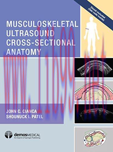 [AME]Musculoskeletal Ultrasound Cross-Sectional Anatomy (PDF)