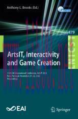 [PDF]ArtsIT, Interactivity and Game Creation: 11th EAI International Conference, ArtsIT 2022, F...