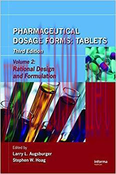 (PDF)Pharmaceutical Dosage Forms – Tablets: Rational Design and Formulation 3rd Edition