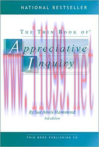 The Thin Book of Appreciative Inquiry 3rd Edition,